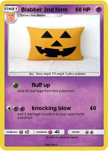 Pokemon Blabber 2nd form