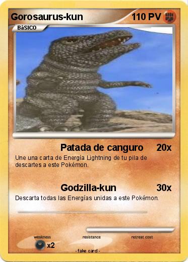 Pokemon Gorosaurus-kun