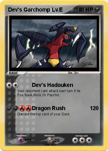 Pokemon Dev's Garchomp Lv.E