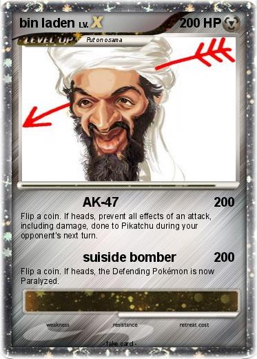 Pokemon bin laden