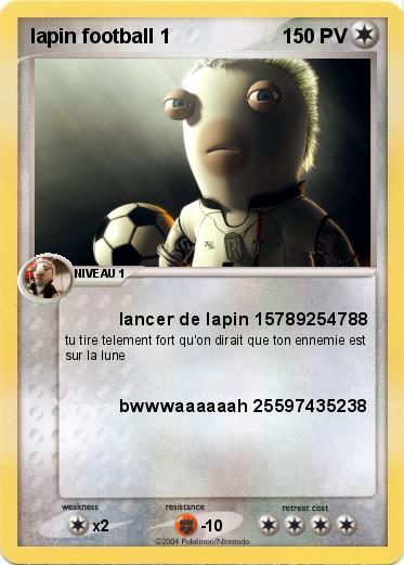 Pokemon lapin football 1 