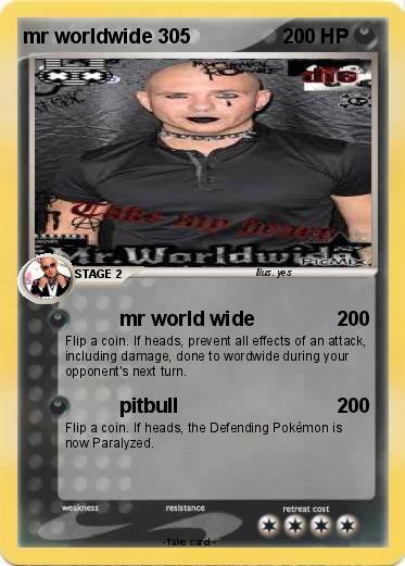 Pokemon mr worldwide 305