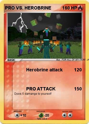 Pokemon PRO VS. HEROBRINE