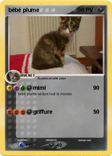 Pokemon bébé plume