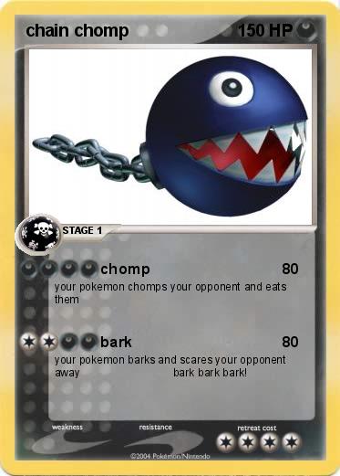 Pokemon chain chomp