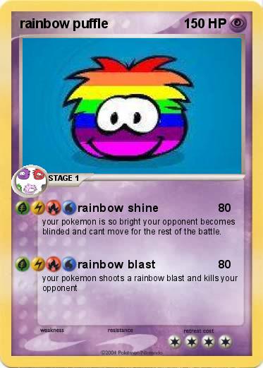 Pokemon rainbow puffle