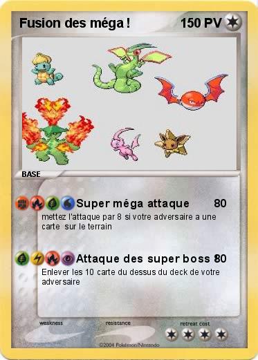 Pokemon Fusion des méga !