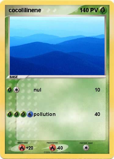 Pokemon cocolilinene