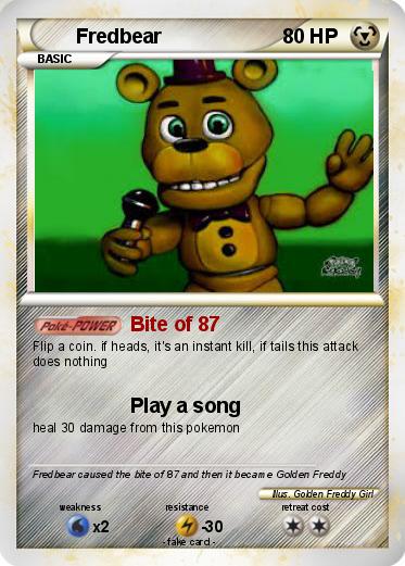 Pokemon Fredbear