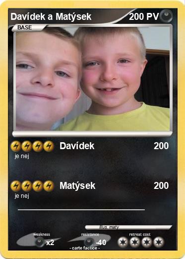 Pokemon Davídek a Matýsek