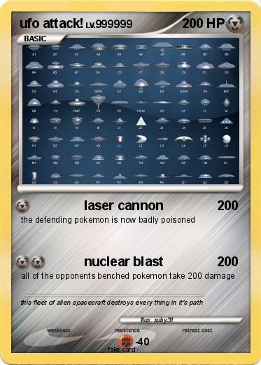 Pokemon ufo attack!