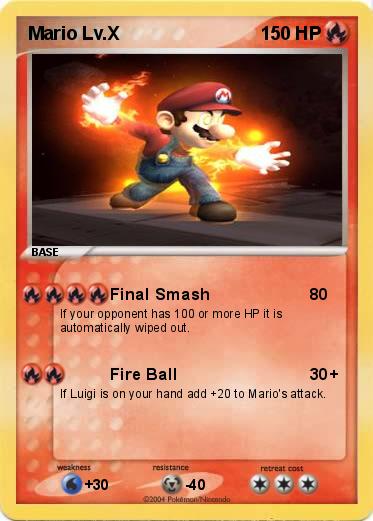Pokemon Mario Lv.X