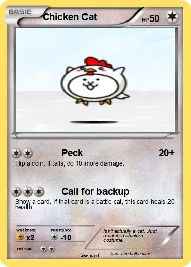 Pokemon Chicken Cat