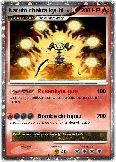 Pokemon Naruto chakra kyubi