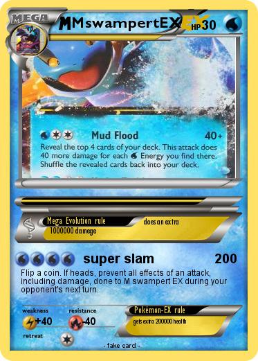 Pokemon MswampertEX