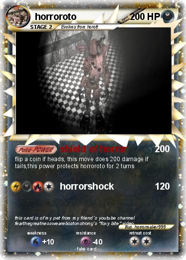 Pokemon horroroto
