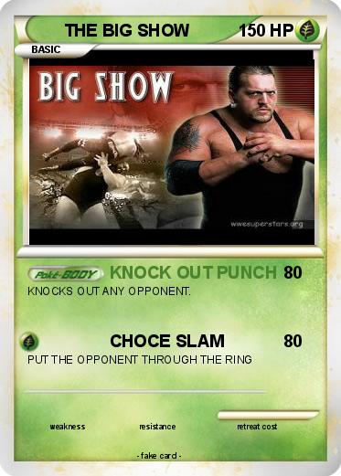 Pokemon THE BIG SHOW