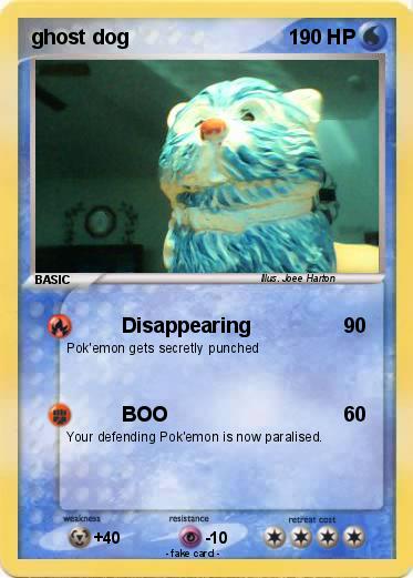 Pokemon ghost dog