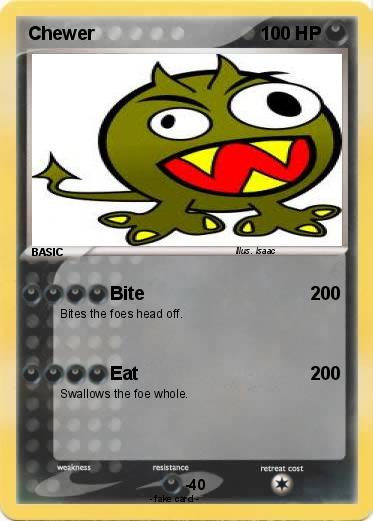 Pokemon Chewer