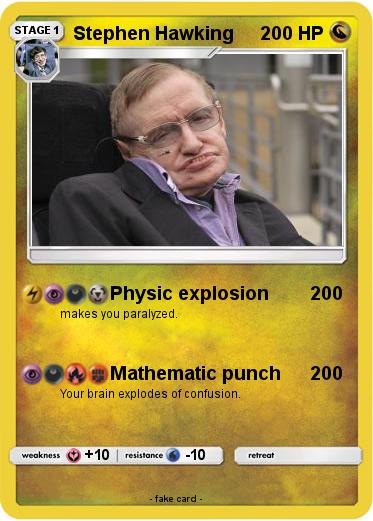 Pokemon Stephen Hawking