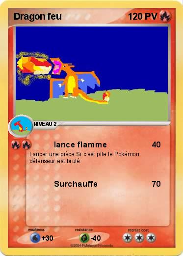 Pokemon Dragon feu