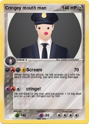 Pokemon Cringey mouth man