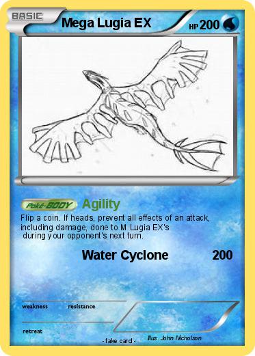 Pokemon Mega Lugia EX