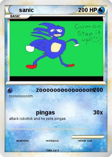 Pokemon sanic