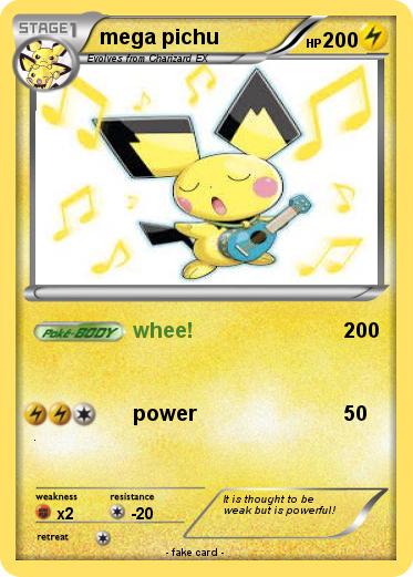 Pokemon mega pichu
