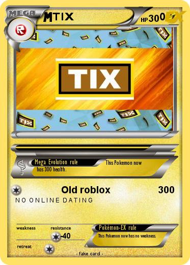 Pokemon TIX                            0