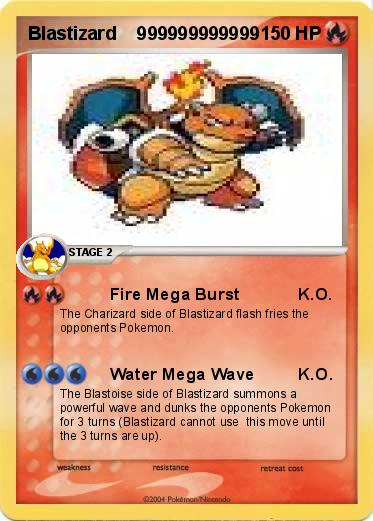 Pokemon Blastizard    999999999999
