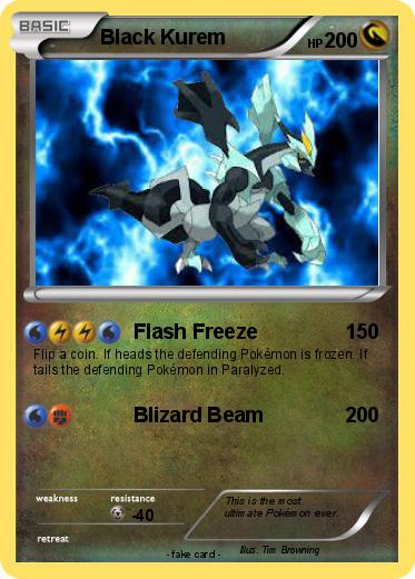 Pokemon Black Kurem