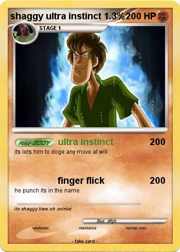 Pokemon shaggy ultra instinct 1.3%