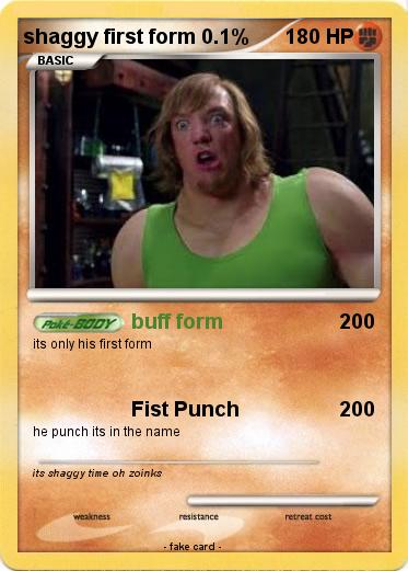 Pokemon shaggy first form 0.1%