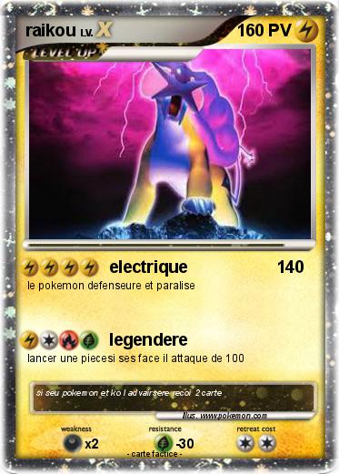 Pokemon raikou