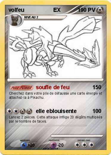 Pokemon volfeu                   EX
