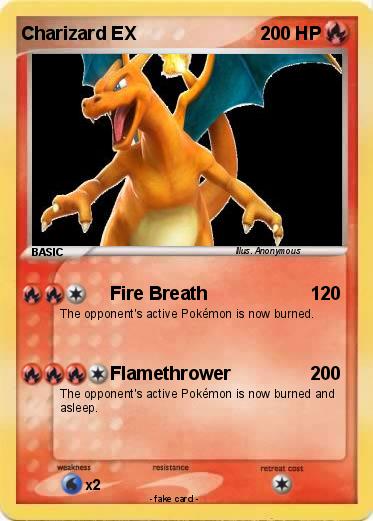 Pokemon Charizard EX