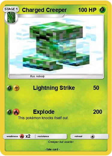 Pokemon Charged Creeper