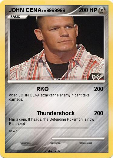 Pokemon JOHN CENA