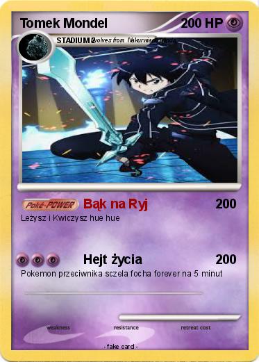Pokemon Tomek Mondel
