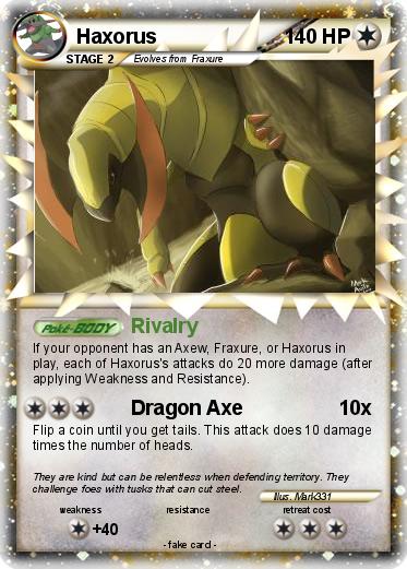 Pokemon Haxorus