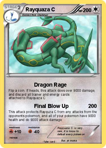 Pokemon Rayquaza C