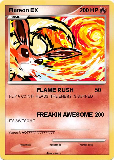 Pokemon Flareon EX