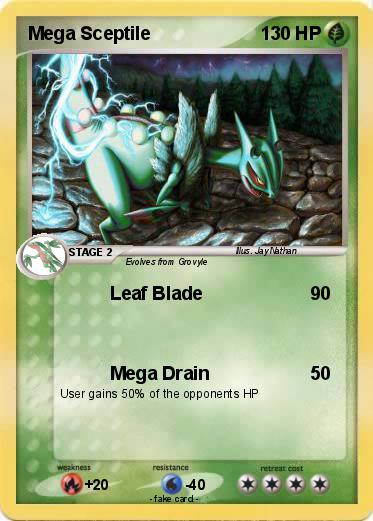 Pokemon Mega Sceptile