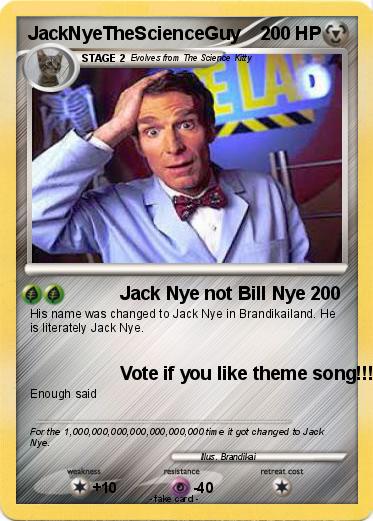 Pokemon JackNyeTheScienceGuy