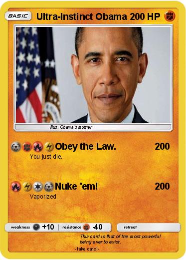 Pokemon Ultra-Instinct Obama