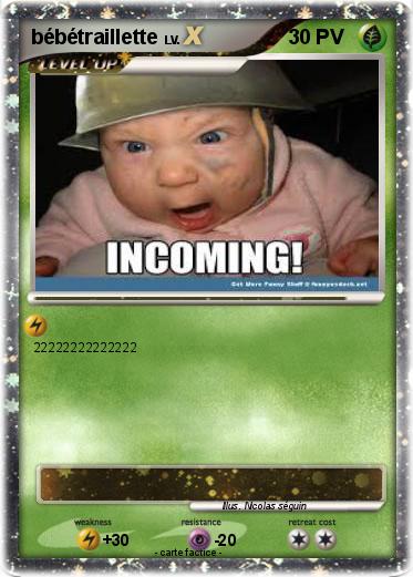 Pokemon bébétraillette