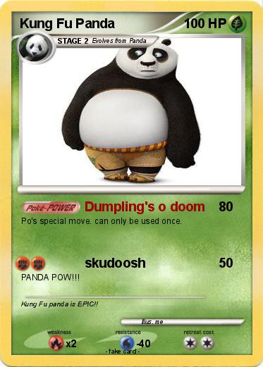 Pokemon Kung Fu Panda