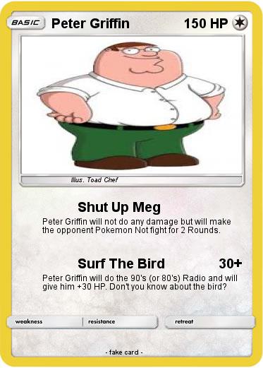 Pokemon Peter Griffin