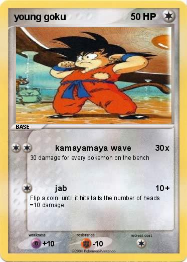 Pokemon young goku
